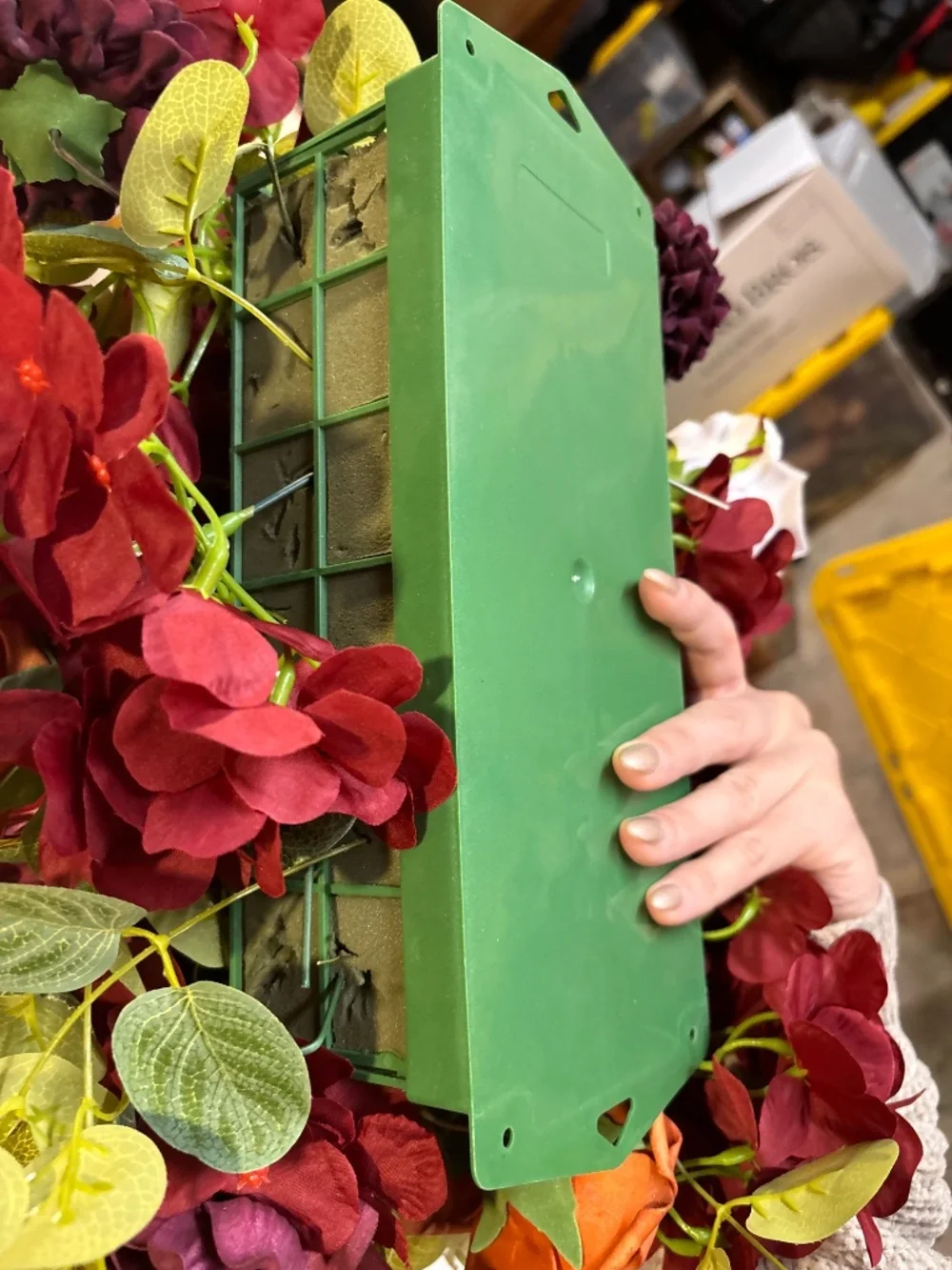 Floral arrangement, artificial